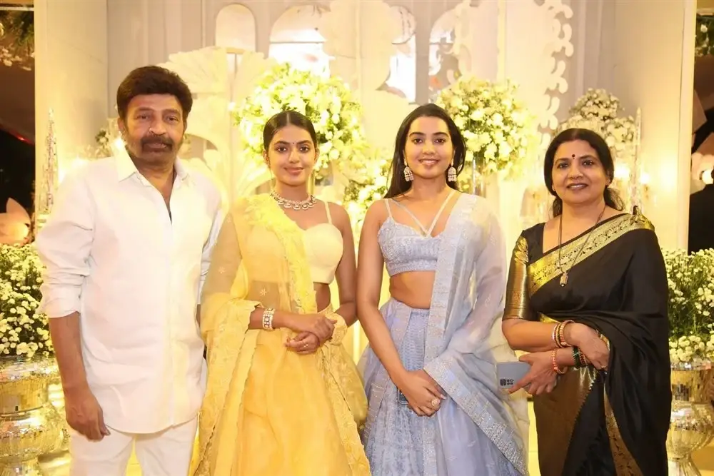 Telugu Actor Sharwanand and Rakshita Wedding Reception Images